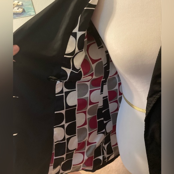 Vertigo black tailored trenchcoat - Picture 7 of 10